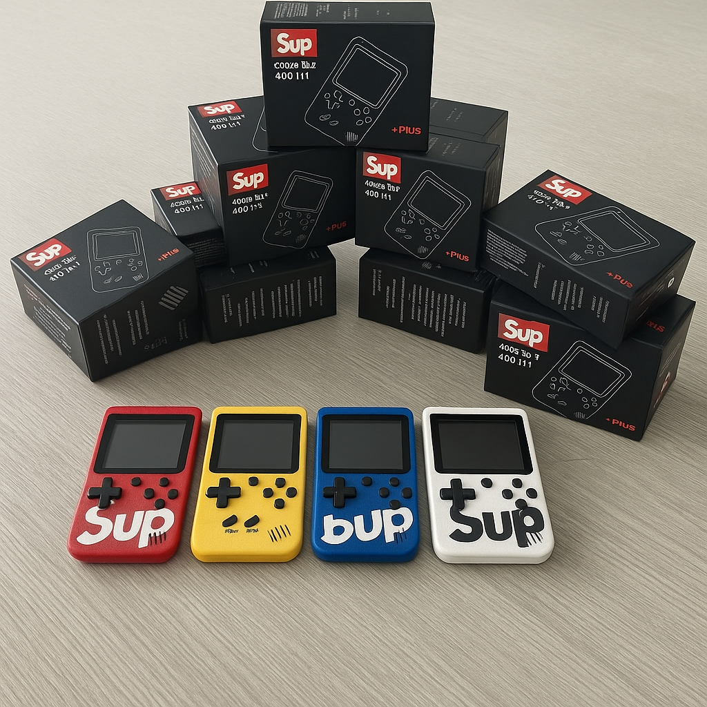 Sup Mini Retro game Console -400 in 1 Games Box