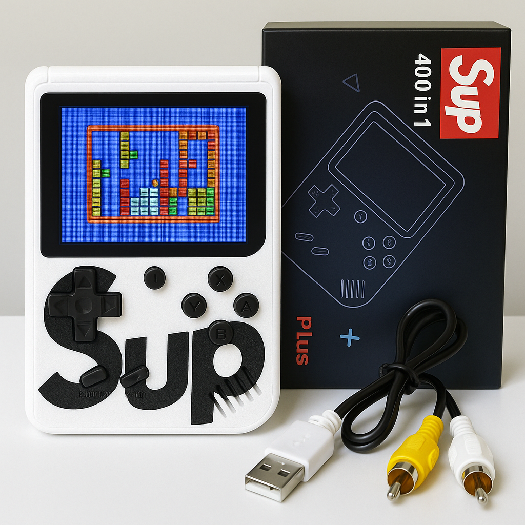 Sup Mini Retro game Console -400 in 1 Games Box