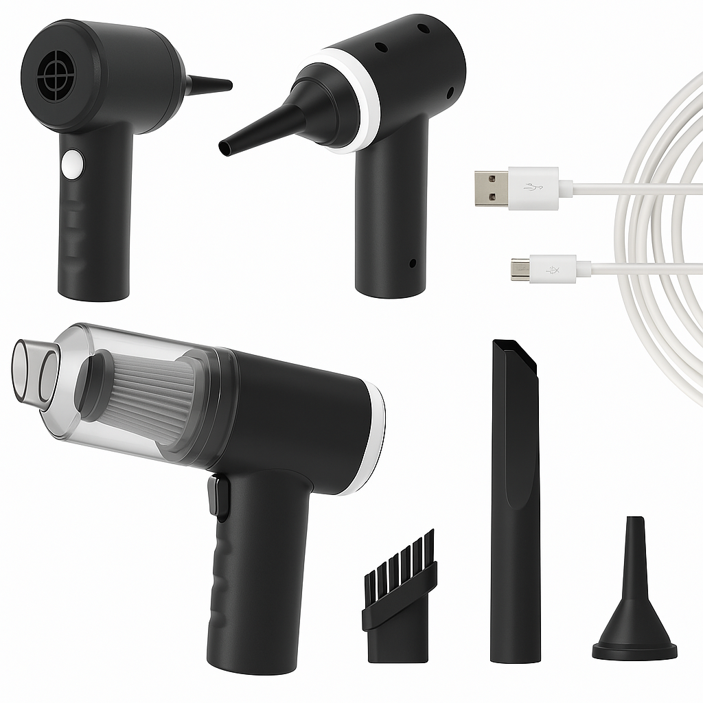 Vacuum Suction Cleaner- Portable Air Duster Wireless