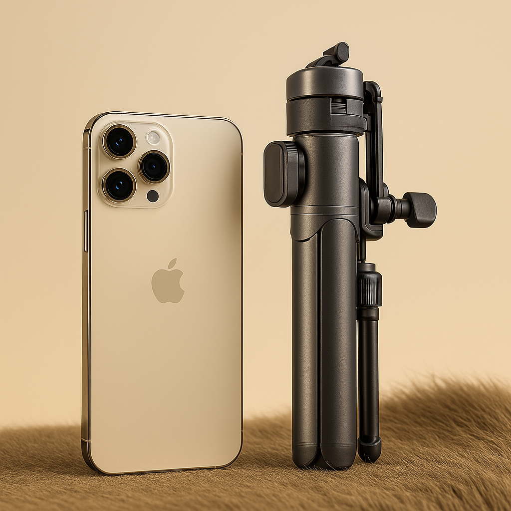 Extendable Flash 3-in-1 Selfie Stick Tripod with Bluetooth Remote