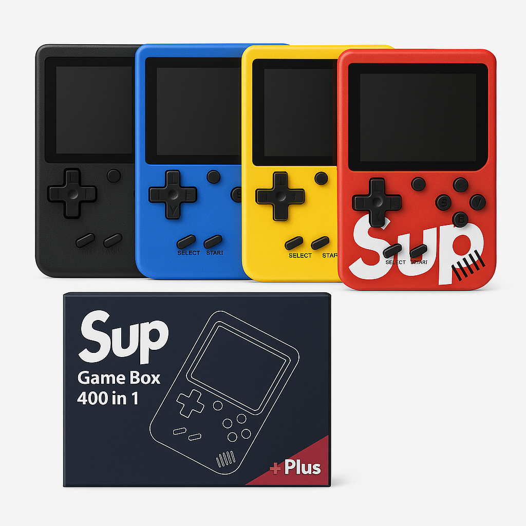 Sup Mini Retro game Console -400 in 1 Games Box
