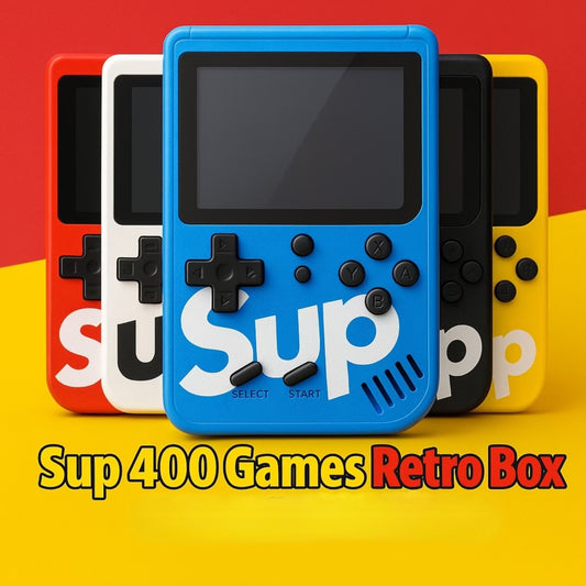 Sup Mini Retro game Console -400 in 1 Games Box